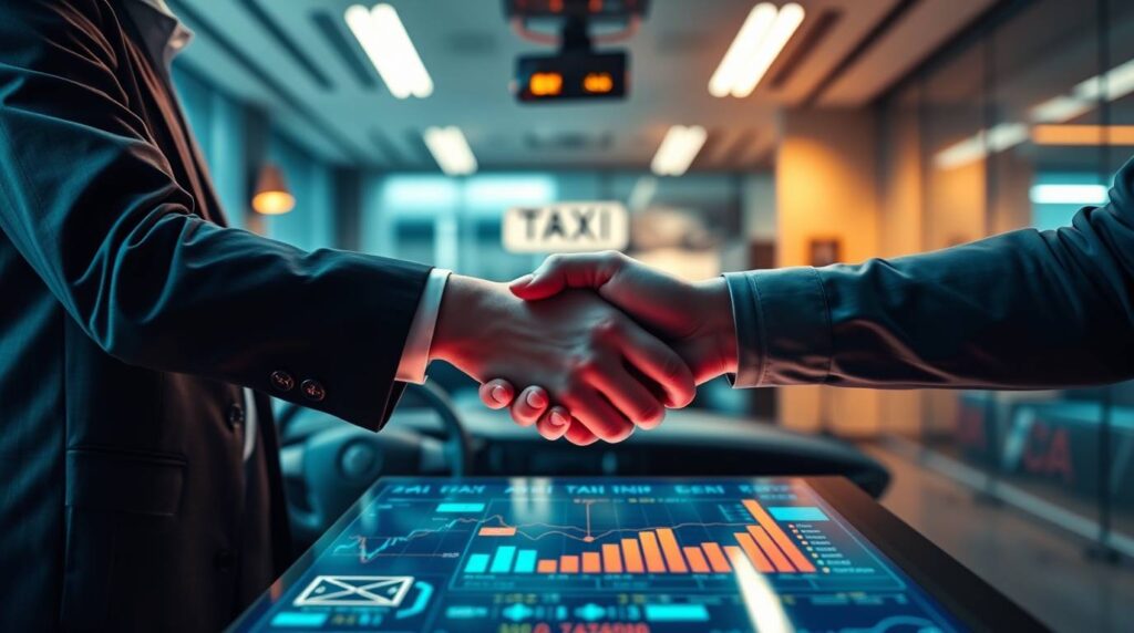 Taxi Outsource patnership with gn technologies